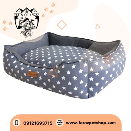 جای خواب سگ و گربه مدل CASUAL STARS سایز L